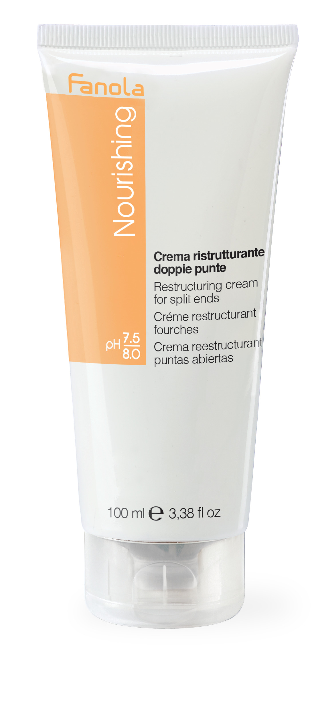 Fanola Nutri Care Restructuring Cream for Split Ends — восстанавливающий крем для секущихся кончиков, 100 мл